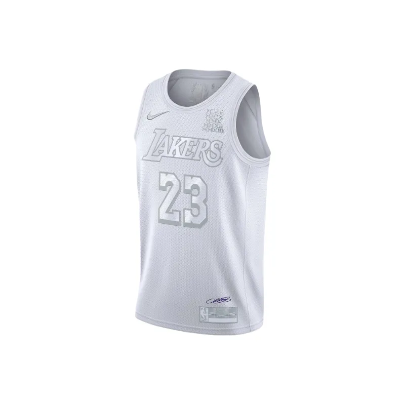 Nike Nba La Lakers Mvp Lebron James 23 Authentic Swingman Jersey-0