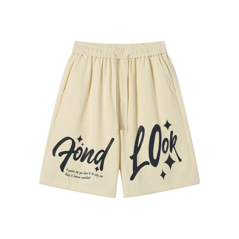FONDLOOK Casual Shorts Unisex-14