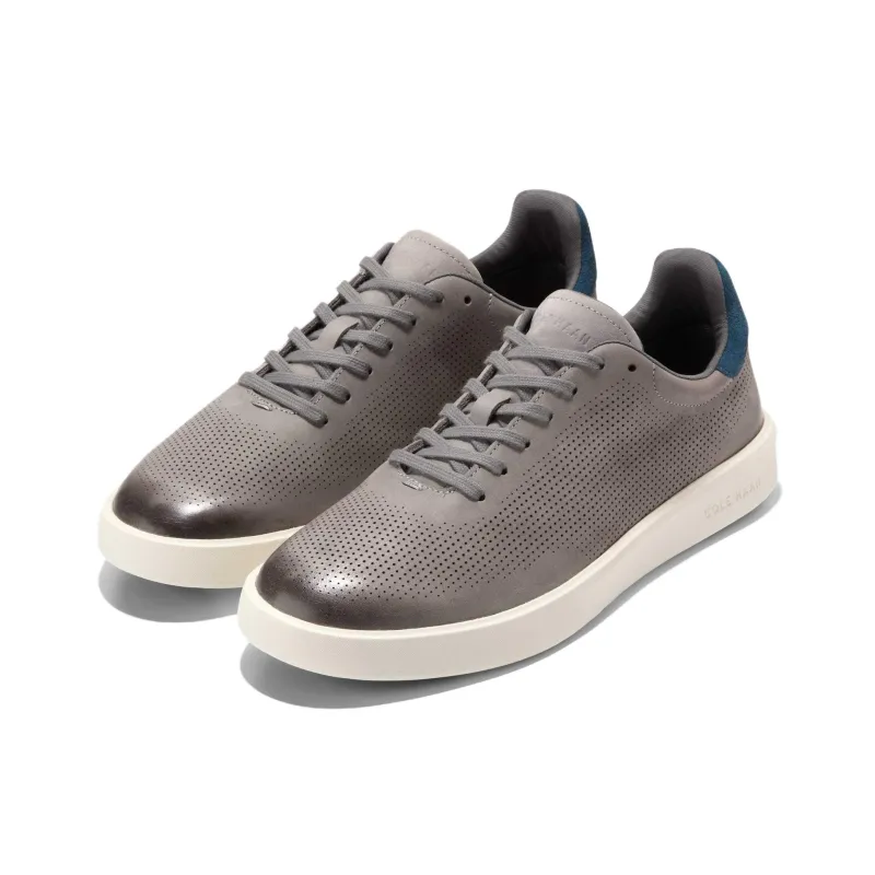 COLE HAAN OriginalGrand Collection Low Top Skateboard Shoes Men's Seashore Stone Color-2
