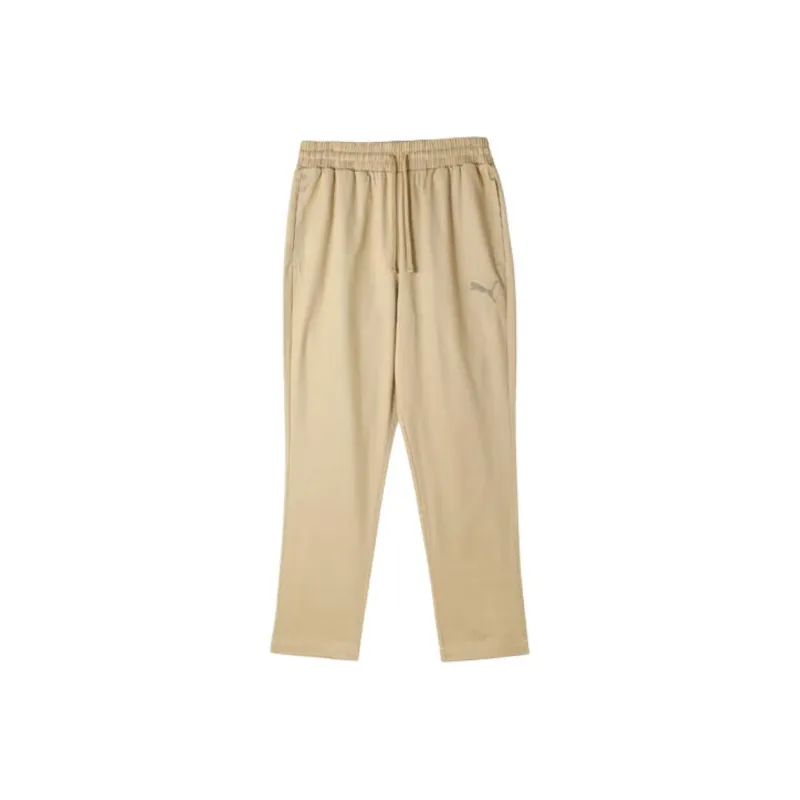 PUMA UrbanWOVEN TWILL PANTS OP Casual Pants Men's Camel-0