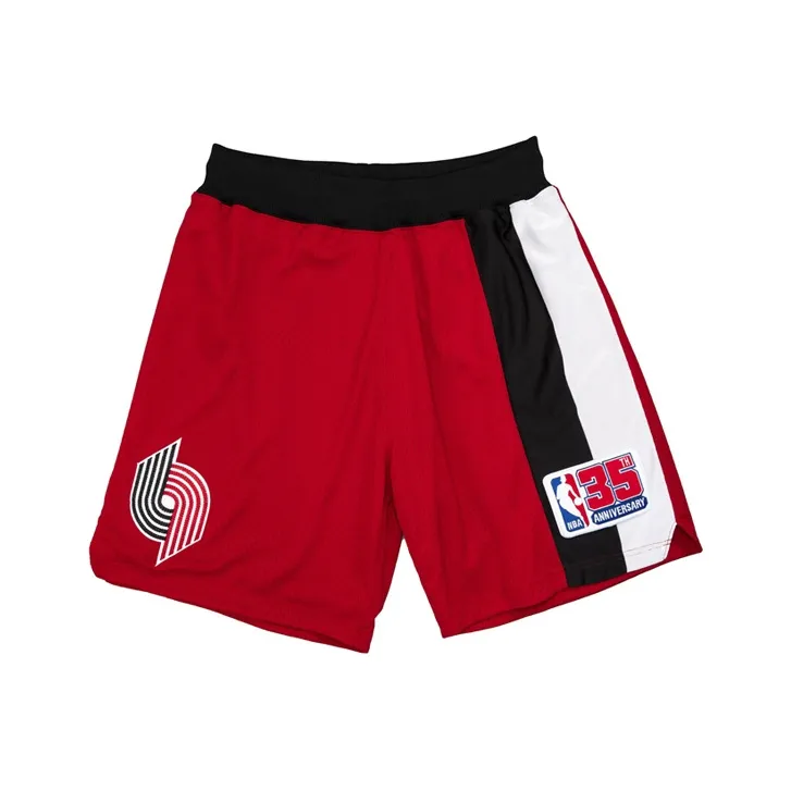 Mitchell & Ness Basketball Shorts Men's Red-0