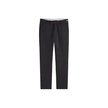 PEACEBIRD MEN Casual Pants Men Black 1 Slim Fit