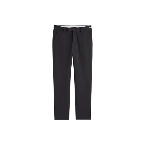 PEACEBIRD MEN Casual Pants Men Black 1 Slim Fit
