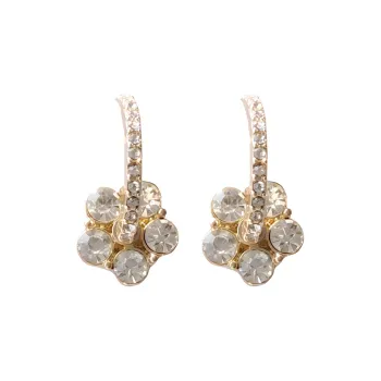 QIANFANGDAHUANGYE Zircon Earrings Women's