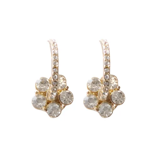QIANFANGDAHUANGYE Zircon Earrings Women's