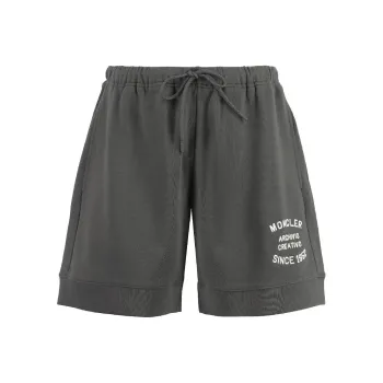 Moncler Casual Shorts Men's Gray