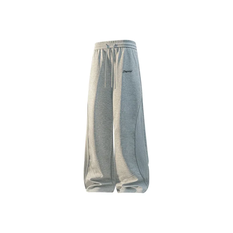 DAREASY Casual Pants Unisex White Heather Gray-7