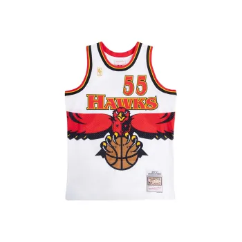 Mitchell Ness Dikembe Mutombo Atlanta Hawks 1996 97 Swingman Swingman Nba Jersey
