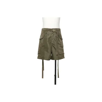 Sacai SS24 Casual Shorts Men's Olive