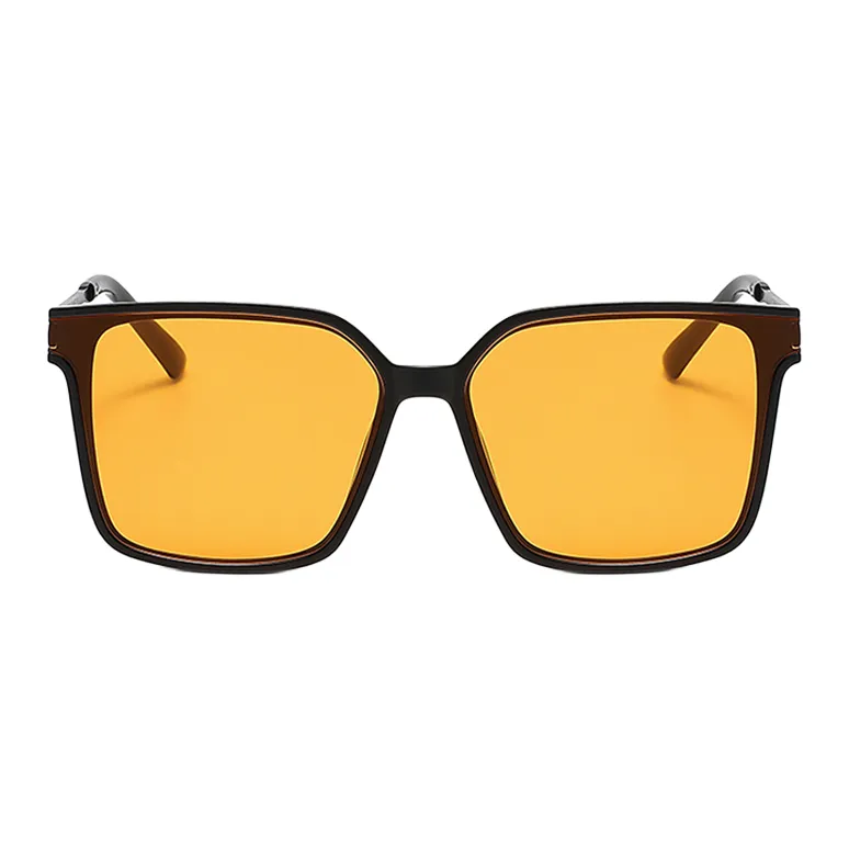 YUZHAOLIN PC Square Sunglasses Unisex-4