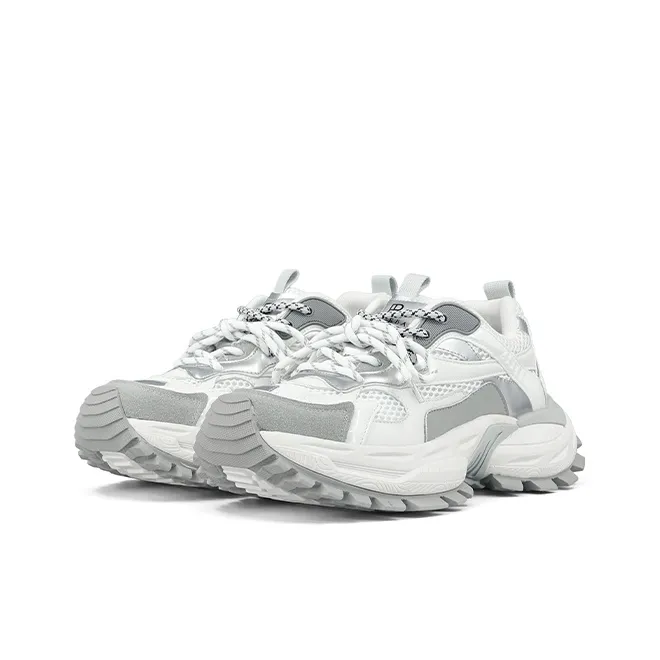 ZSBELLA Abrasion Resistant Breathable Slip Resistant Low Top Chunky Sneakers Men's-2
