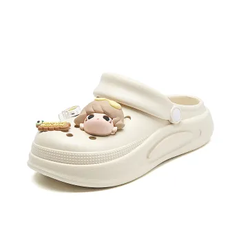 La Chapelle Clogs Women's Beige