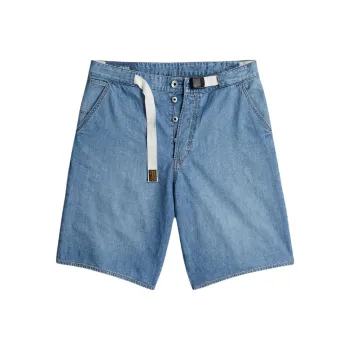 G STAR RAW Denim Shorts Men's Light Blue