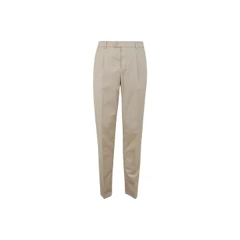 Brunello Cucinelli Pressed Crease Tapered Leg Trousers