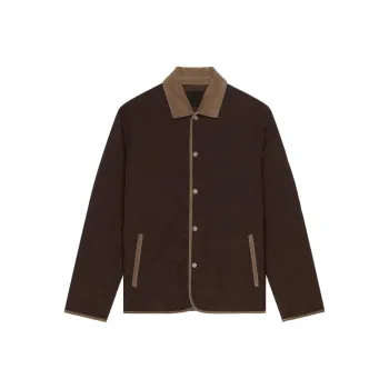 GIVENCHY FW24 Puffer Jacket Men's Chocolate