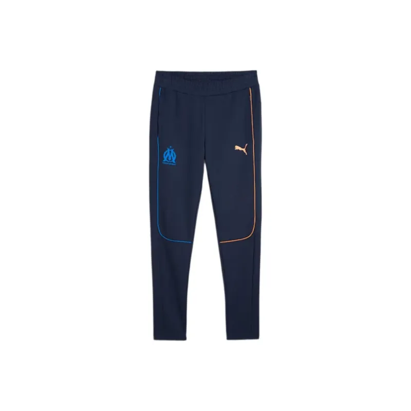 PUMA Olympique De Marseille SS24 Casual Pants Men's Marine Blue-0