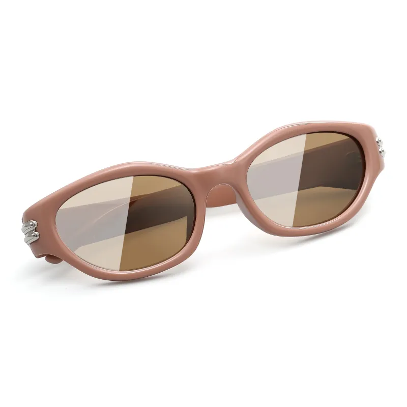 PULAIS TR/Memory Plastic Cat Eye Sunglasses Unisex-1