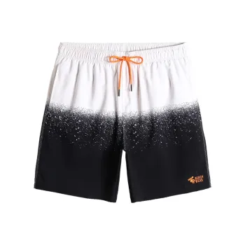GAILANG Beach Shorts Men Black