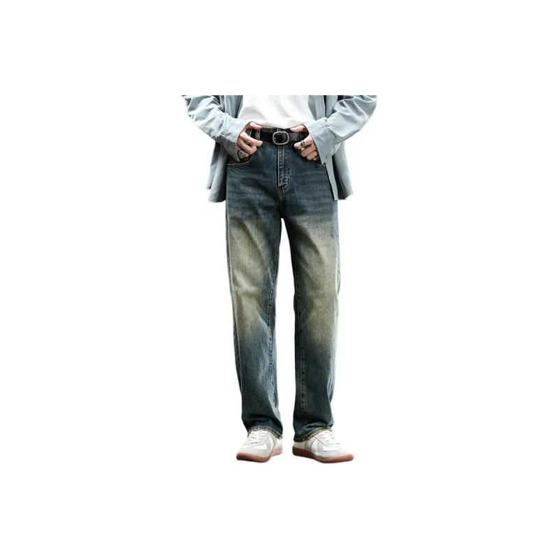 【dme】 Jeans Men's Chestnut Blue-0