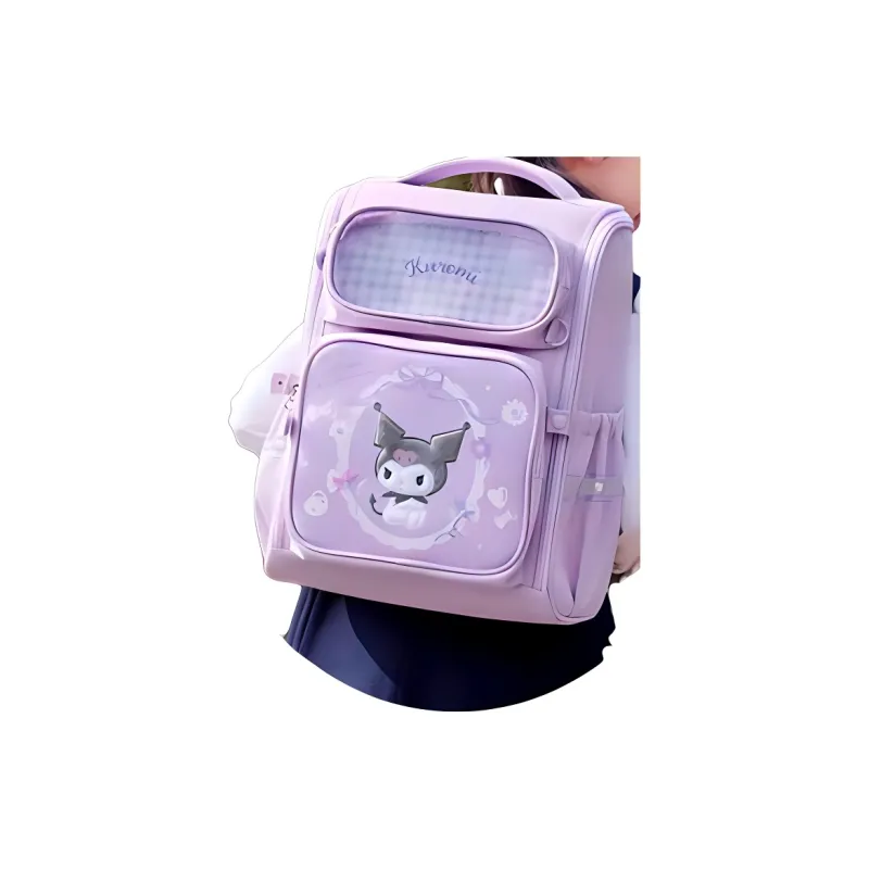 Sanrio Polyester Backpack Pink/Purple-2