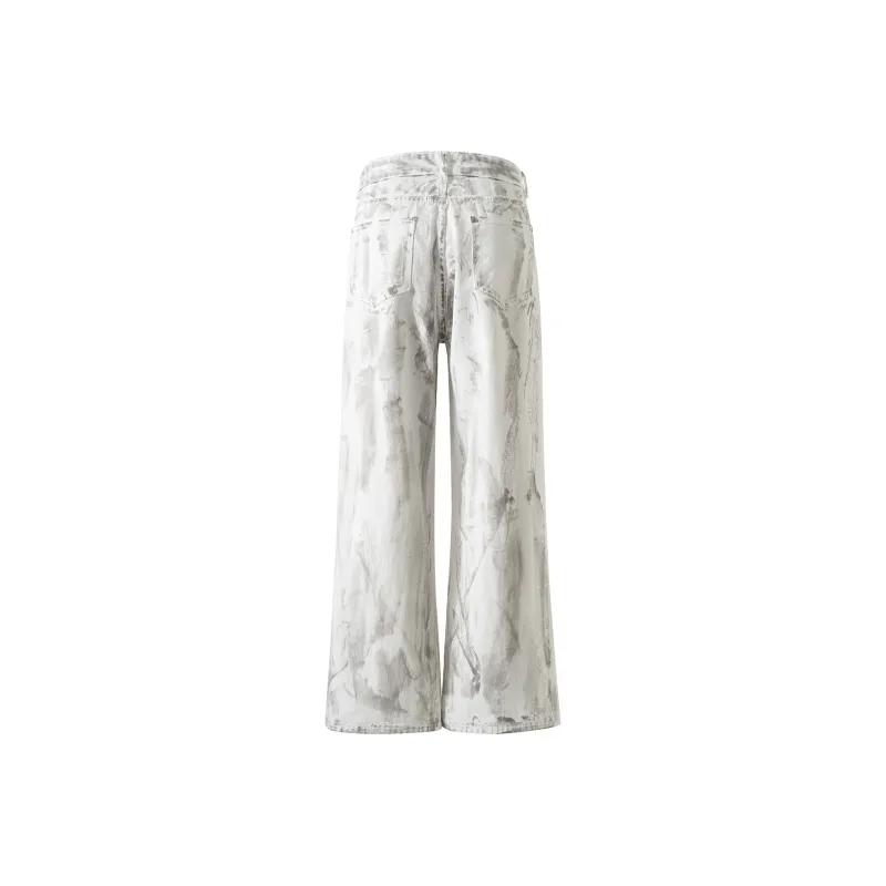 POINTLIMIT Jeans Unisex White-1
