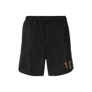 Valentino Swimming Shorts Men Black