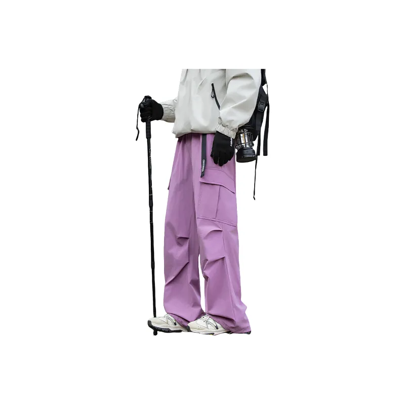 WKOOG Casual Pants Unisex Black-7