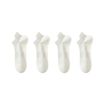 Temooues Ankle Socks Unisex 4 Pack