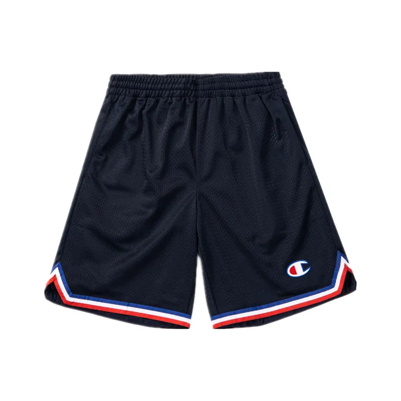 Champion Fitted Shorts Japan Version Unisex Navy Blue-0