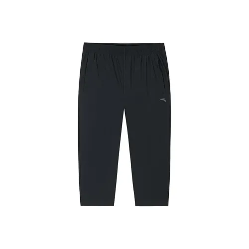 Anta Variety Training Collection Casual Pants Men's Basic Black