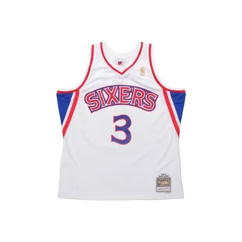 Mitchell Ness Philadelphia 76ers Home 1996 97 Allen Iverson Swingman Jersey