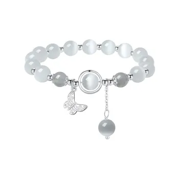 ALI THE FOX Glass Cat Eye Bracelets Women's
