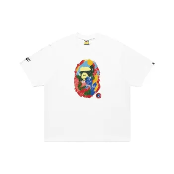 A BATHING APE X KidSuper Painting Ape Head Tee