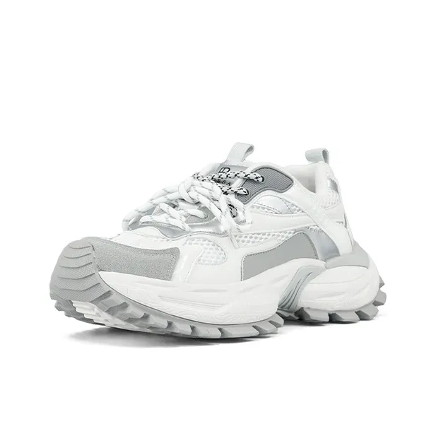 ZSBELLA Abrasion Resistant Breathable Slip Resistant Low Top Chunky Sneakers Men's-1
