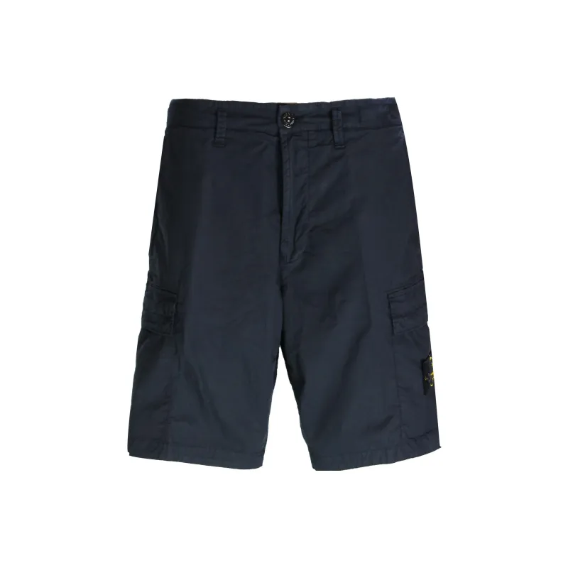 STONE ISLAND Casual Shorts Men Marine Blue-0
