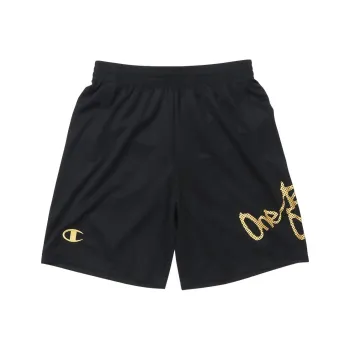 Champion SS24 Casual Shorts Unisex Black/Gold