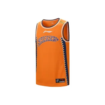 LiNing CBA Collection Basketball Jersey Men's Sun Orange