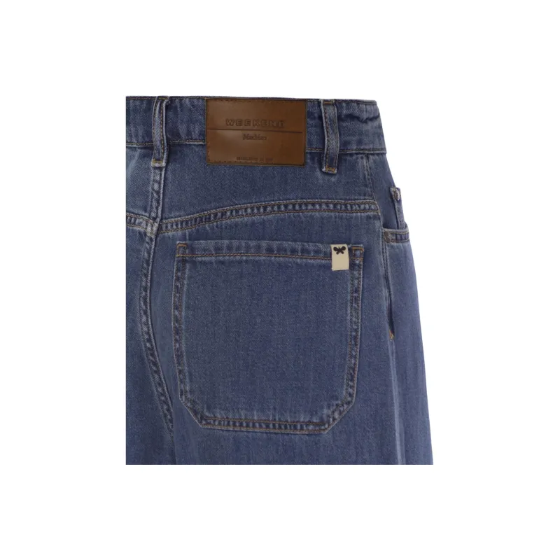 WEEKEND MaxMara Vega Wide Leg Jeans-3