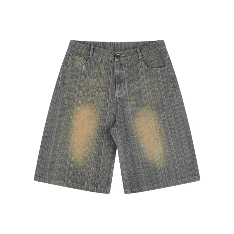 PASET SS24 Denim Shorts Unisex Blue-0