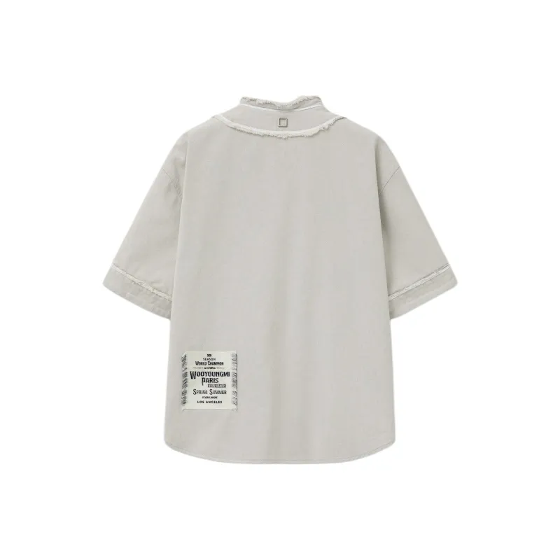 WOOYOUNGMI Shirts Men Gray-1