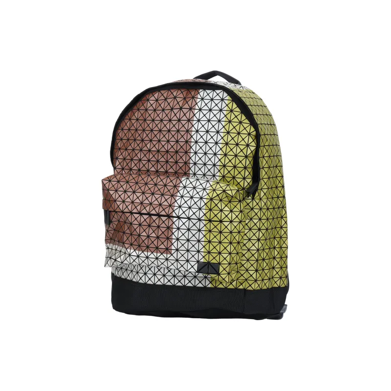 ISSEY MIYAKE Polyurethane Print Backpack Unisex Yellow Mixed-1