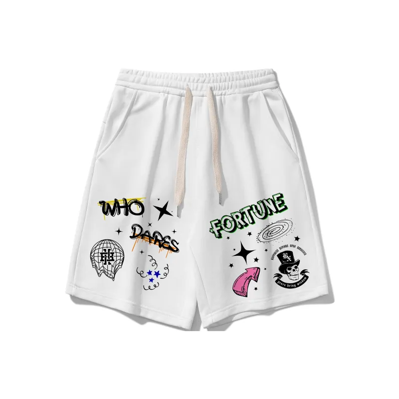 B.X Casual Shorts Unisex-2