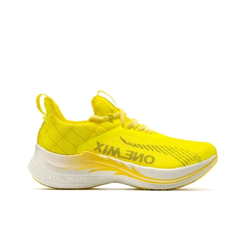 ONEMIX Light Nails Running Shoes Unisex Playful Yellow-1