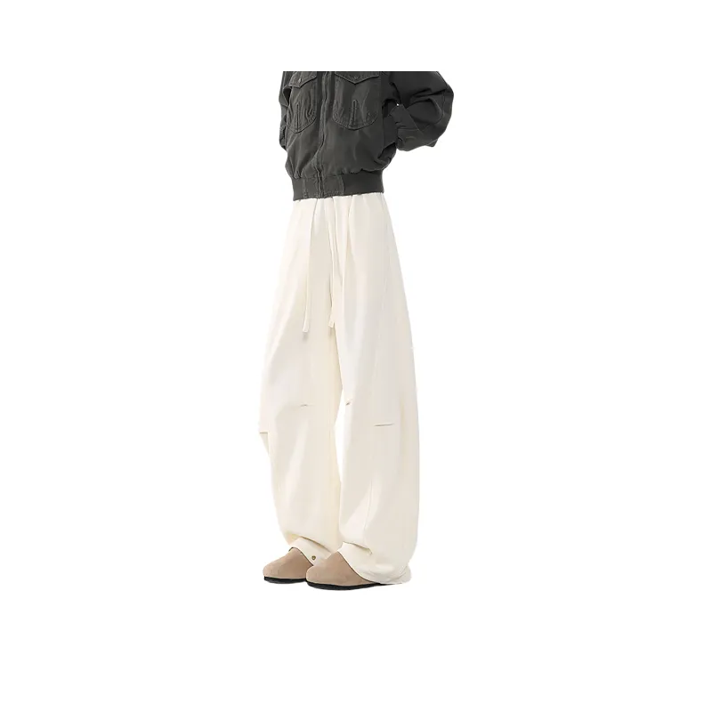 WKOOG Casual Pants Unisex Black-10