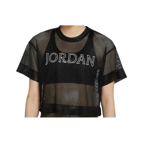 JORDAN Crop Tops Women's Black