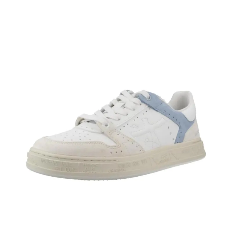 PREMIATA Quinn Low Top Skateboard Shoes Women's White-1