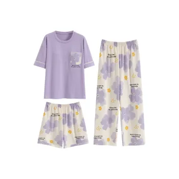 FENTENGCARE Pajama Set Women's Violet