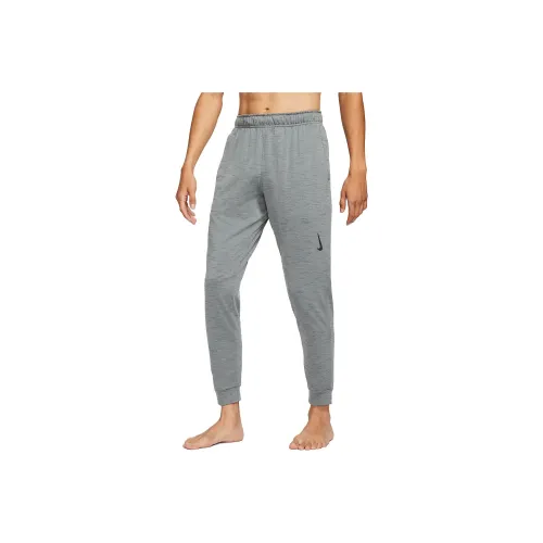 Nike YOGA DRI FIT Renewing Casual Pants Men's Smoke Gray/Iron Gray/Mixed Color/Black