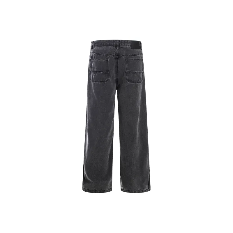 GBXM Jeans Unisex Black Gray Color-2