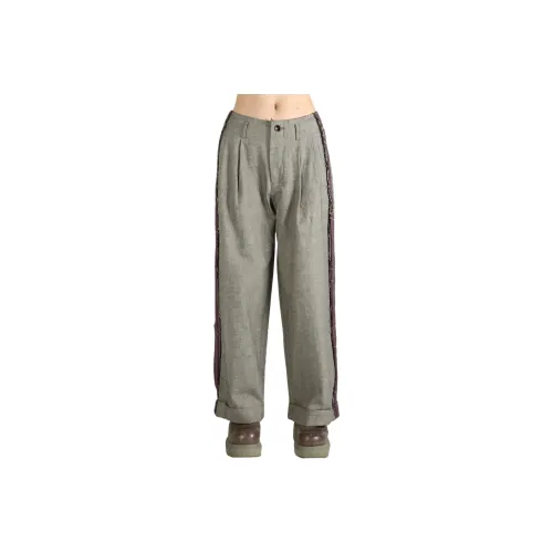COMMUNS Frayed trim Trousers